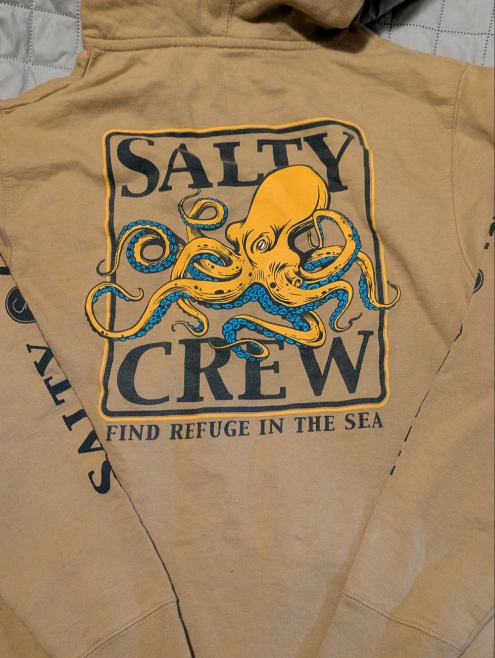 Salty Crew Tan Logo Hoodie